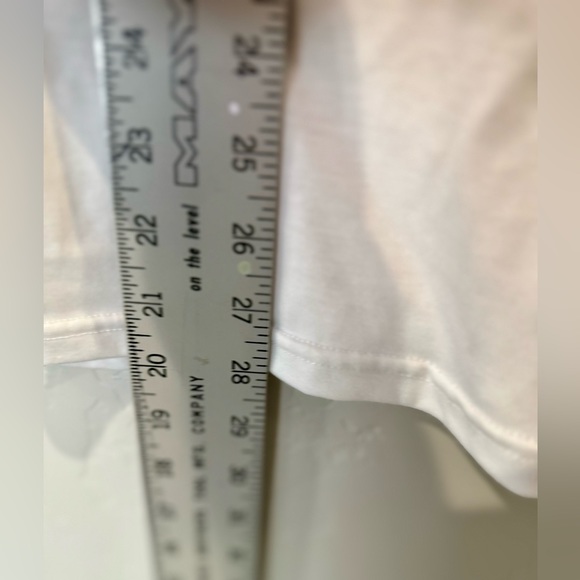 Brandy Melville Long Scoop Neck Soft Flowy Tee Shirt Olive Green Ombré XXL - Picture 9 of 12